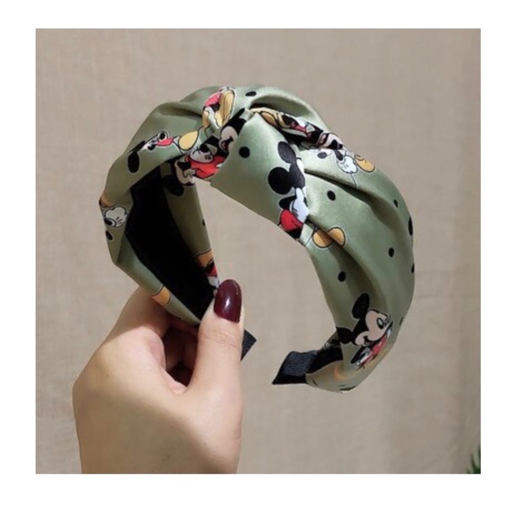 Mickey Mouse Silk Headbands - Picture 3 of 7